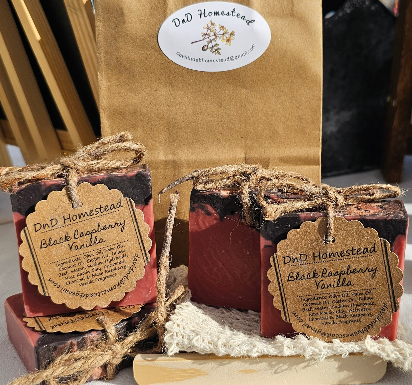 Black Raspberry Vanilla Goat Milk Soap