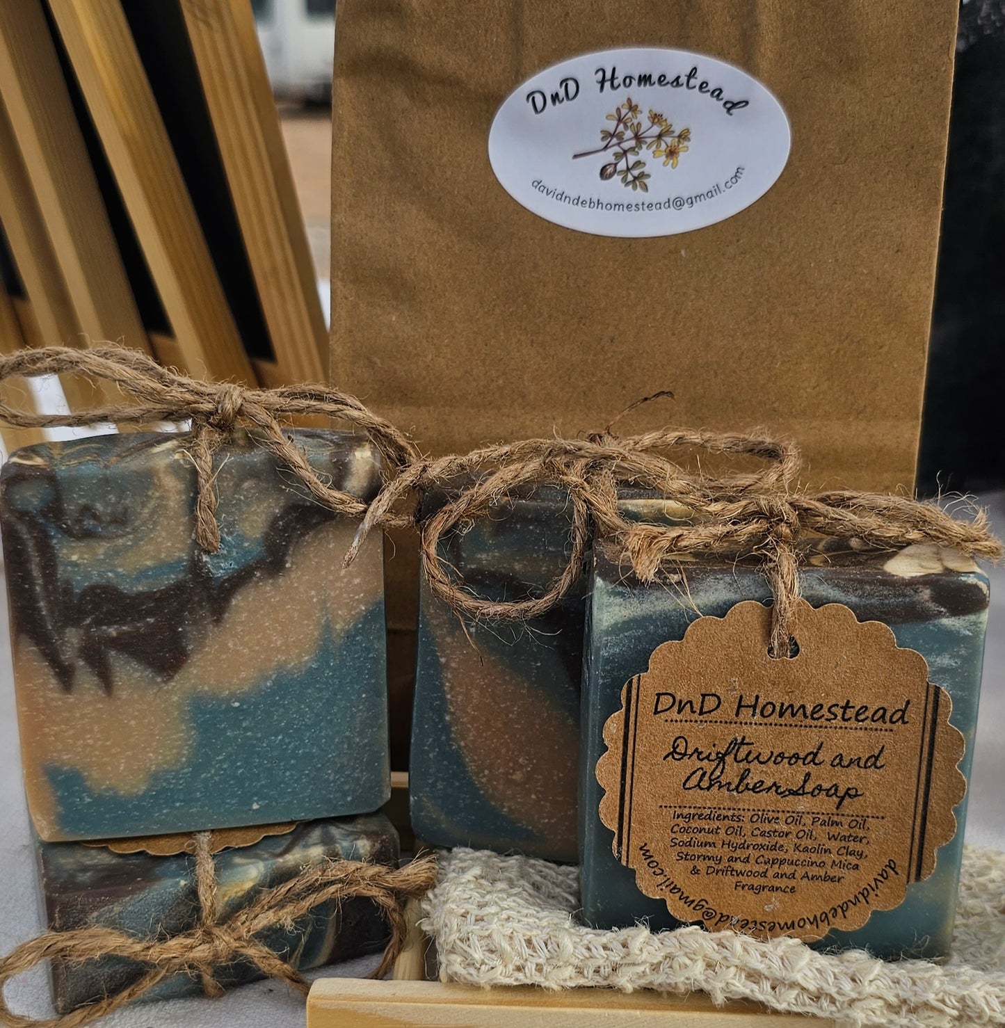 Driftwood & Amber Soap