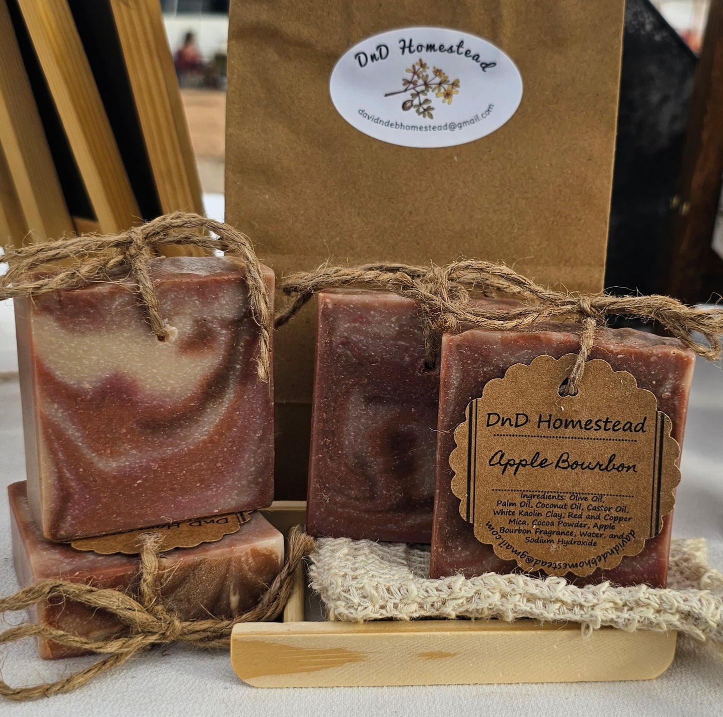 Apple Bourbon Soap