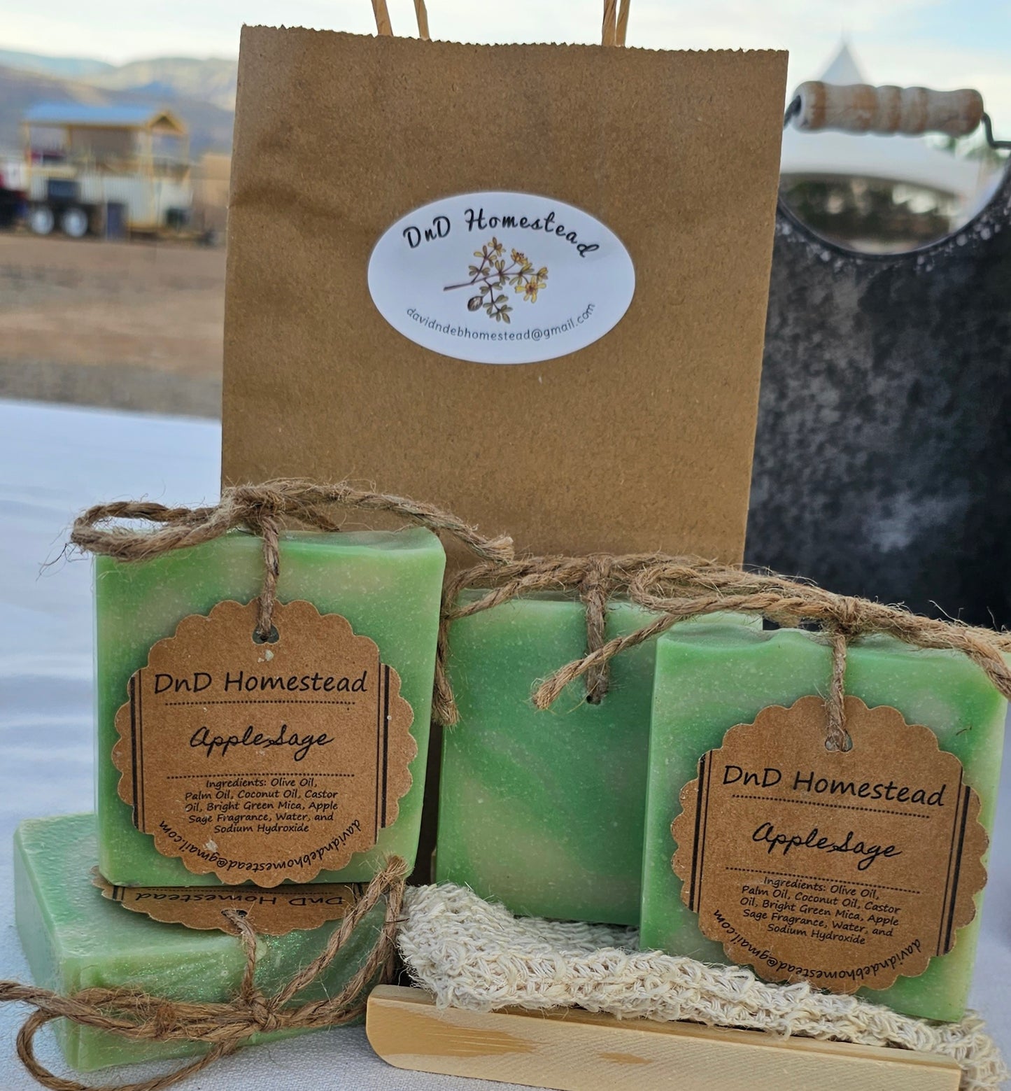 Apple Sage Goat Milk Soap