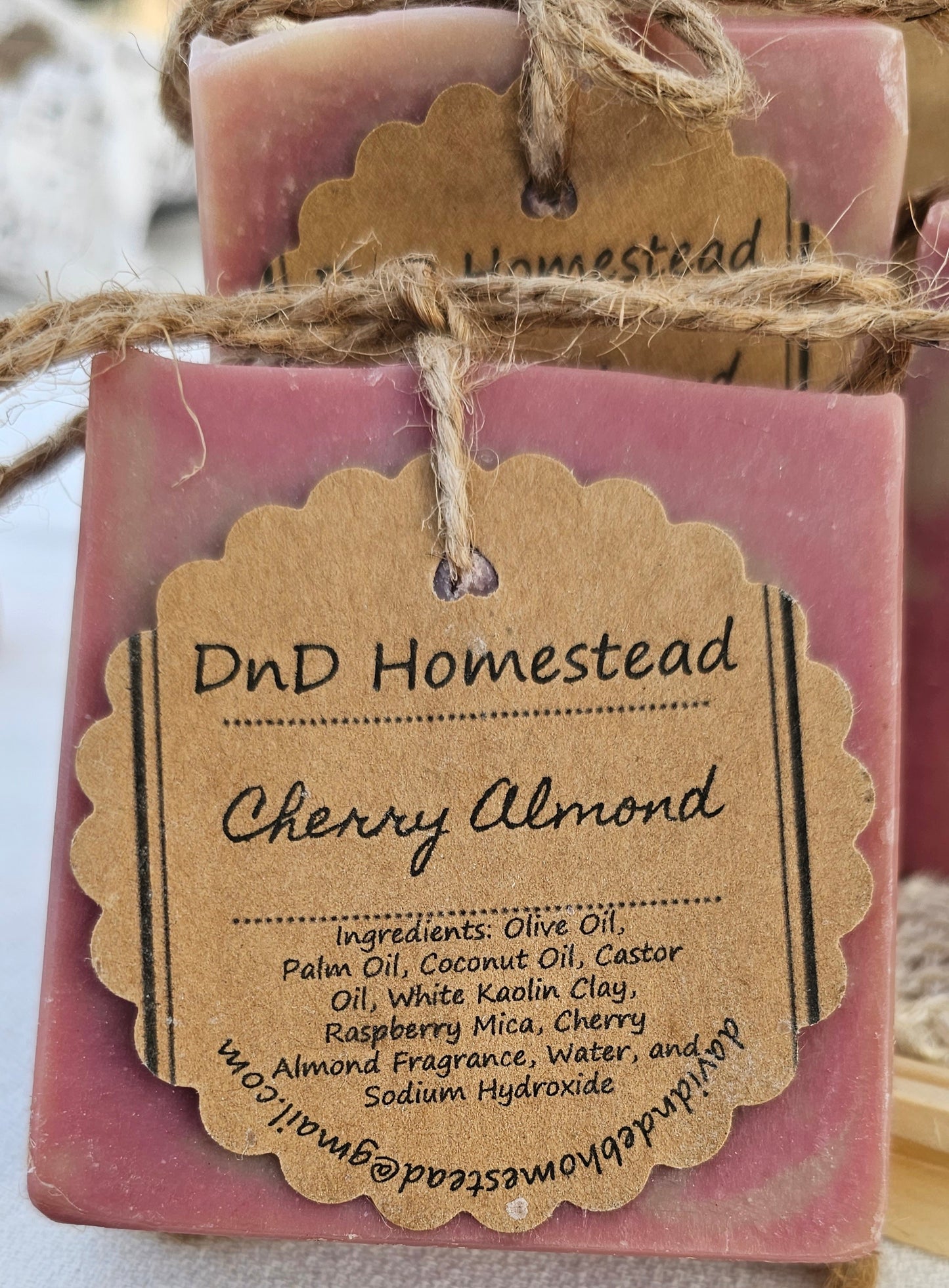 Cherry Almond Goat Milk Soap