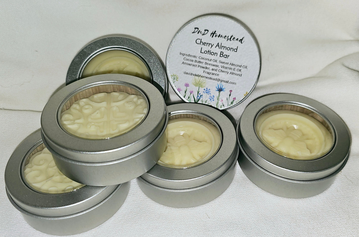 Cherry Almond Lotion Bar