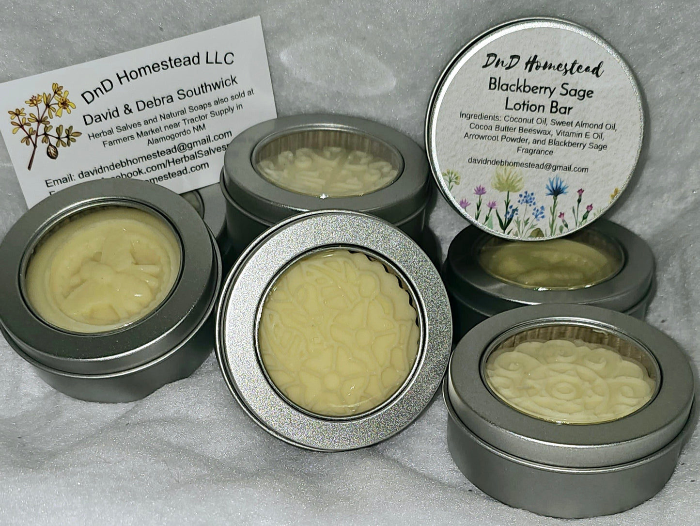 Blackberry Sage Lotion Bar