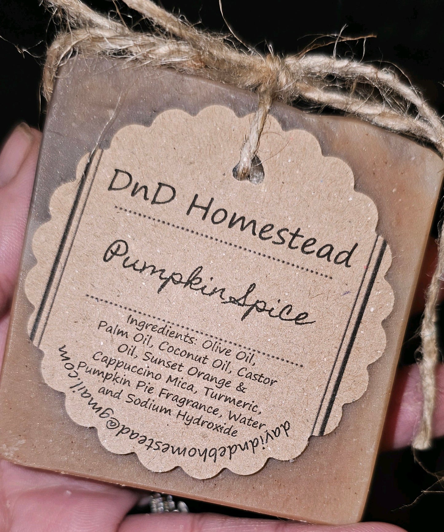 Pumpkin Spice Soap