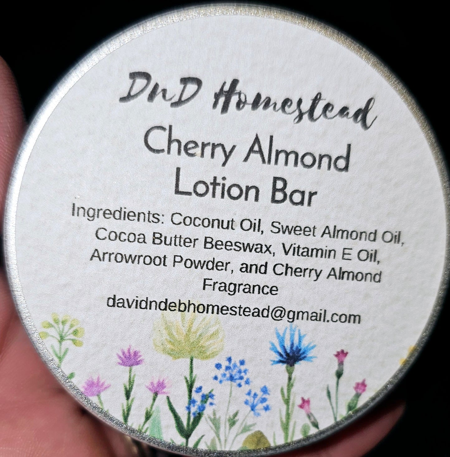 Cherry Almond Lotion Bar