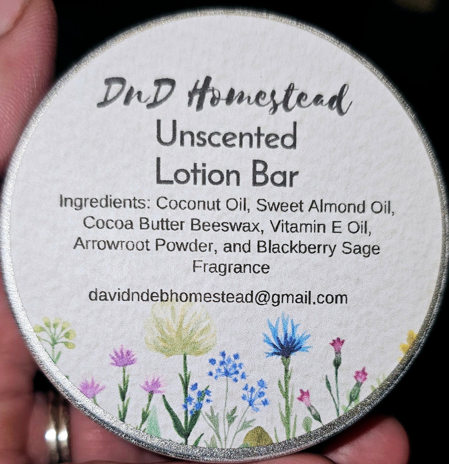 Unscented Lotion Bar