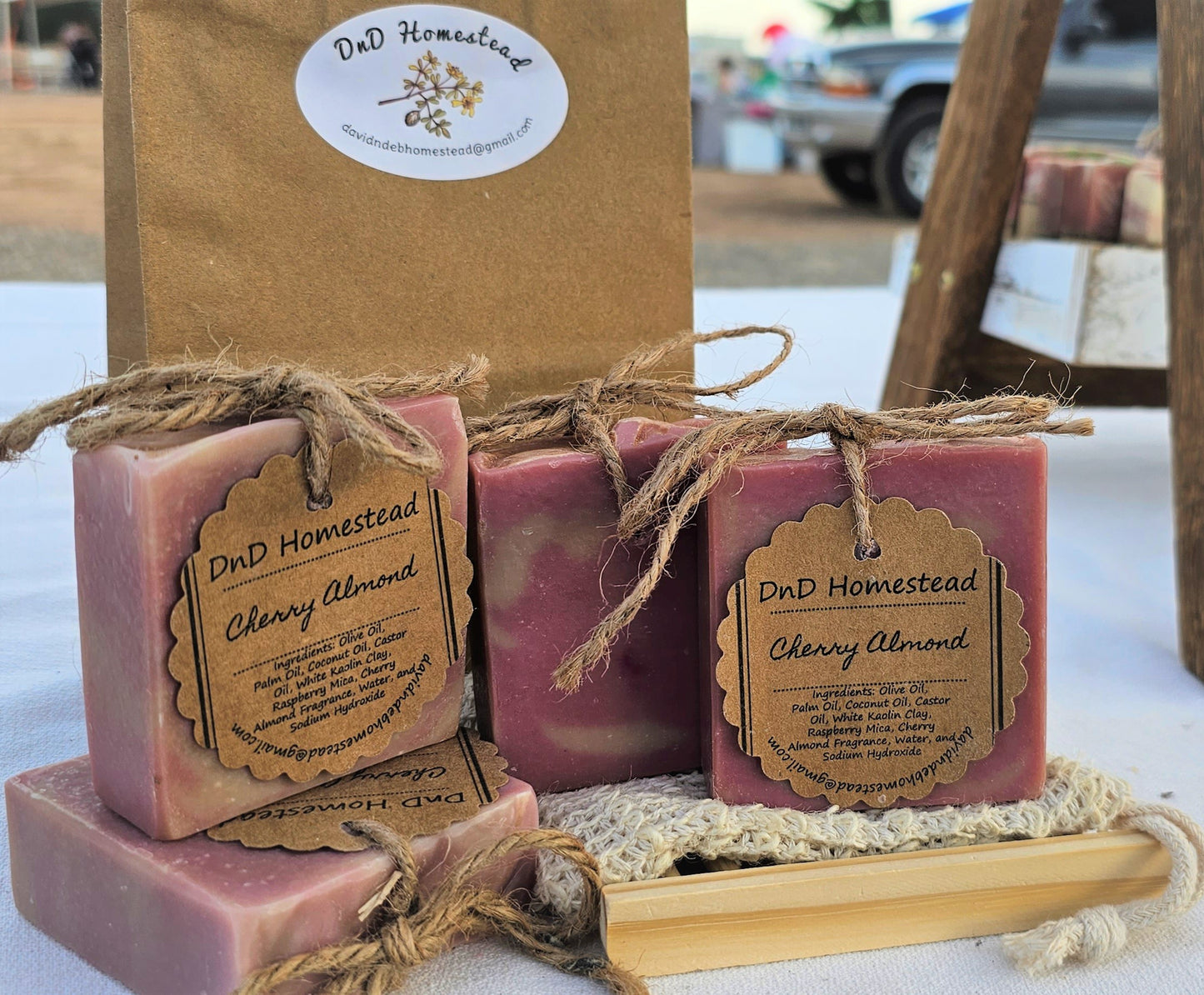 Cherry Almond Goat Milk Soap