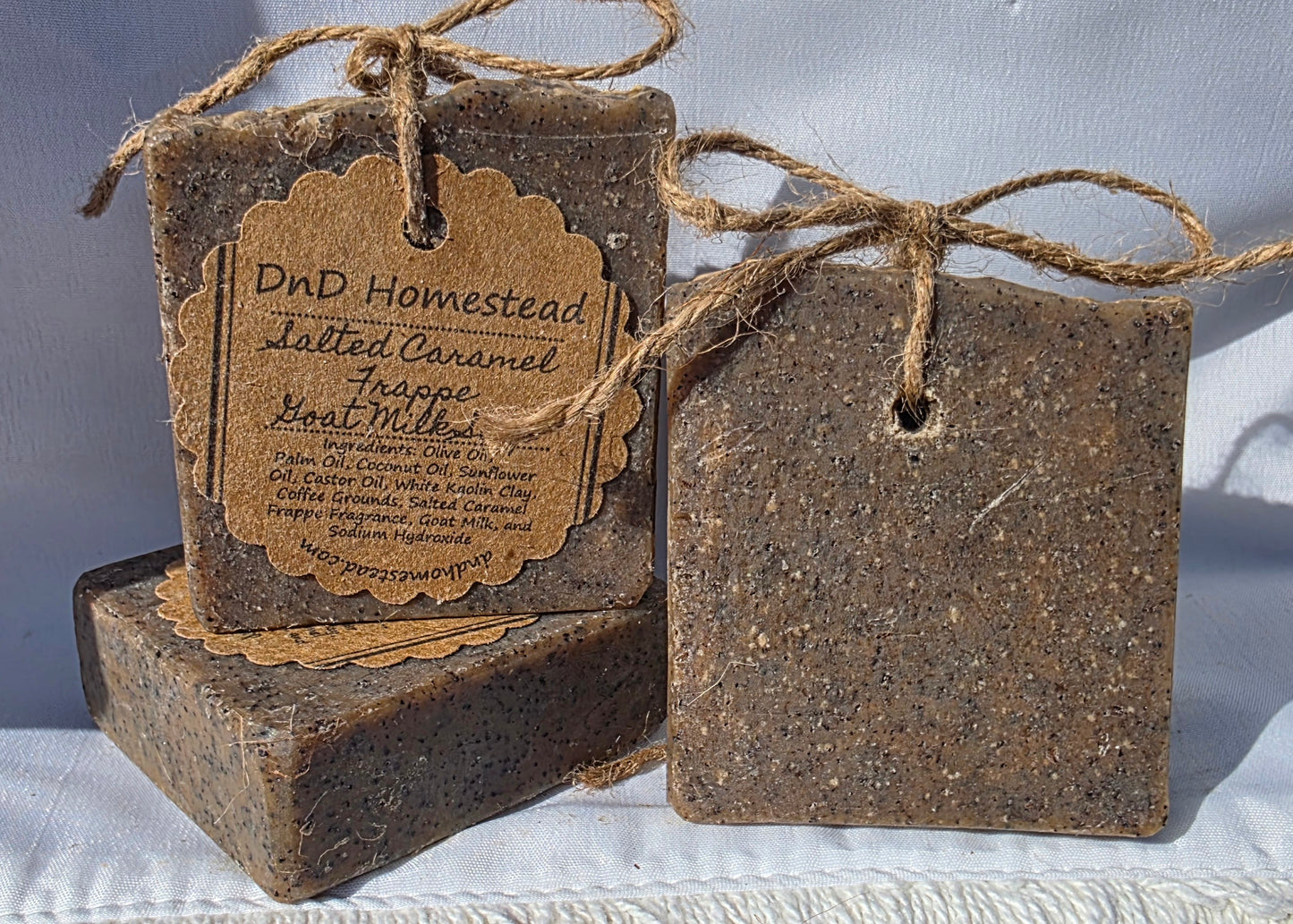 Salted Caramel Frappe Goat Milk Soap