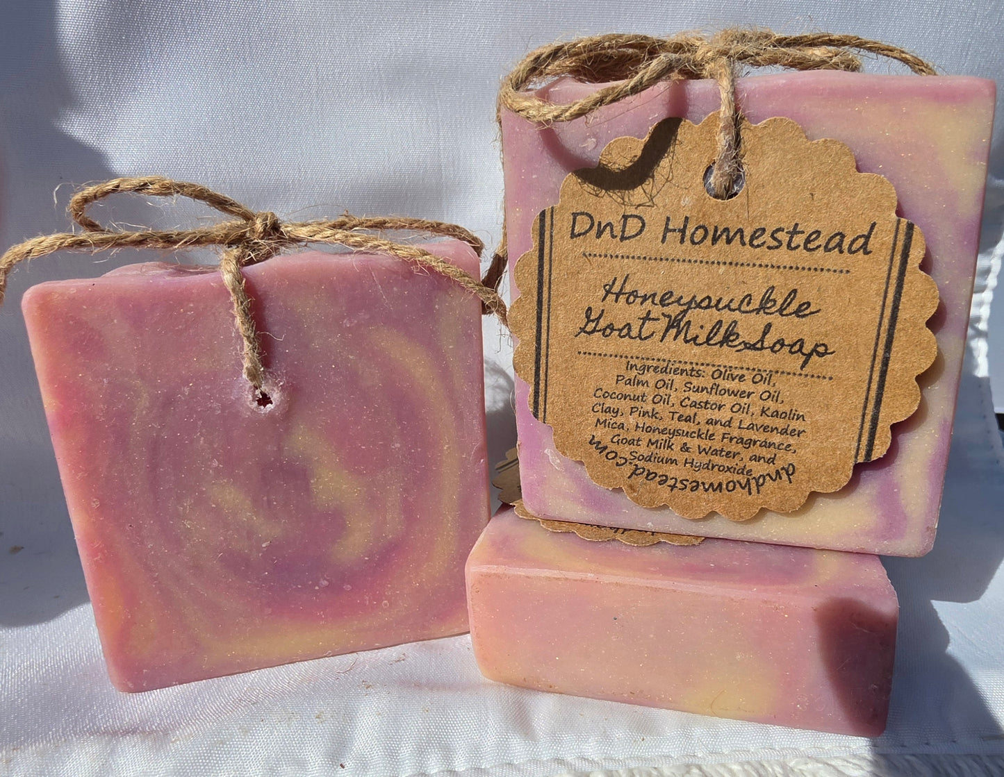 Honeysuckle Goat Milk Soap