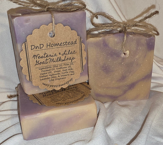 Wisteria & Lilac Goat Milk Soap